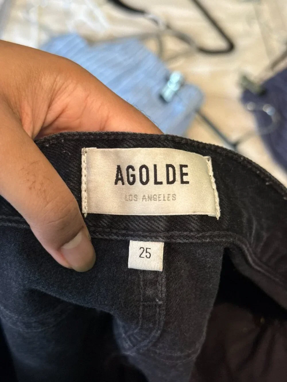 PRICE FIRM! Agolde Parker Long Shorts in 
